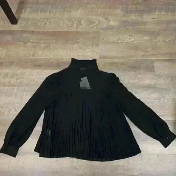 Banana Republic Chiffon Pleated Blouse - Picture 5 of 8